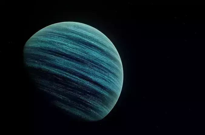 Planet Space Gas Giant Ready to game