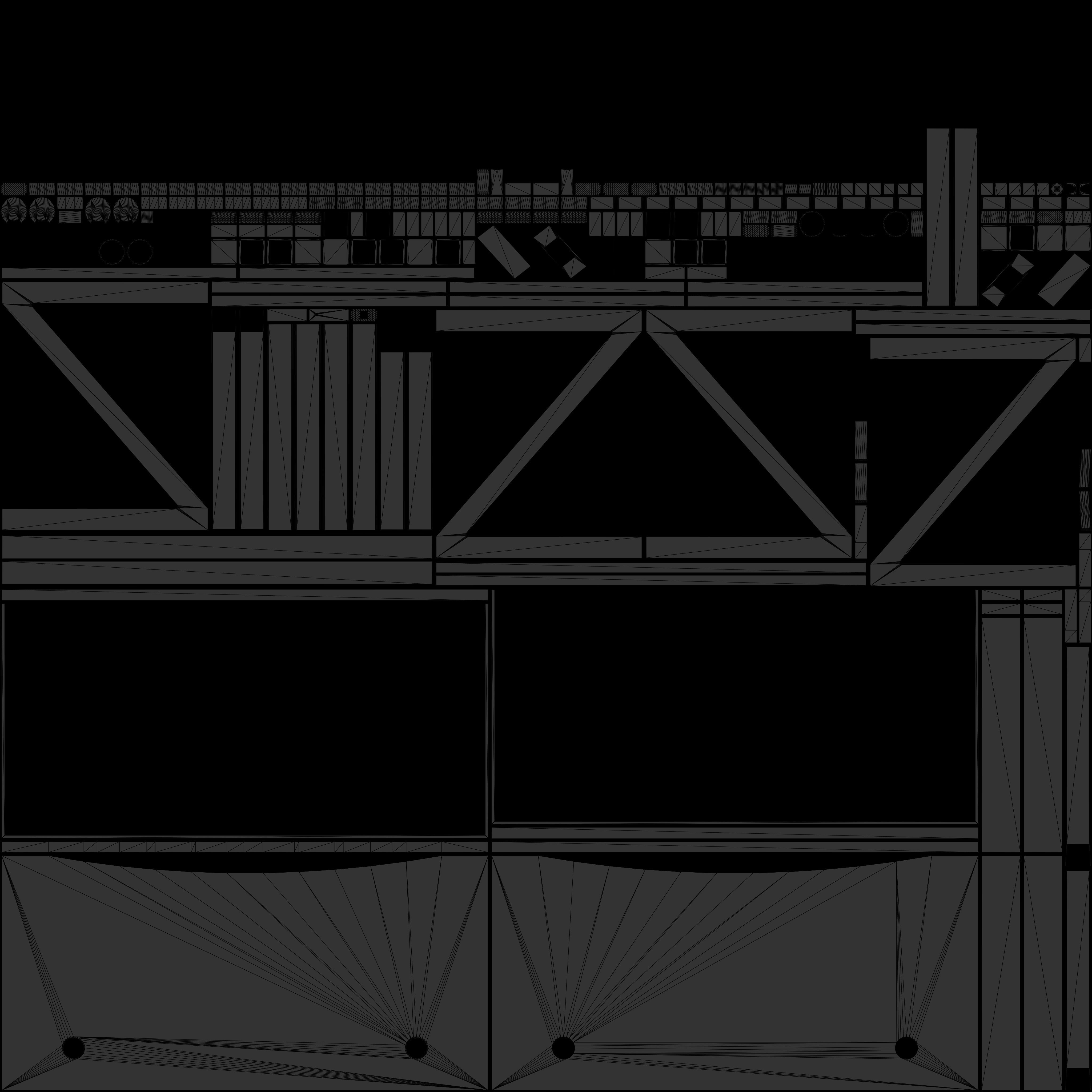 Gaming Desk 3D model_17