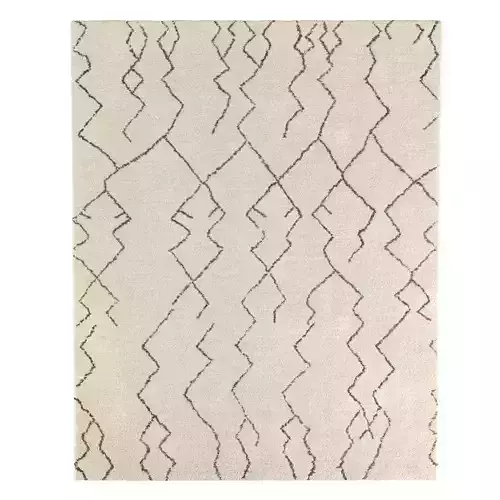 Taza Moroccan Hand Knotted Rug