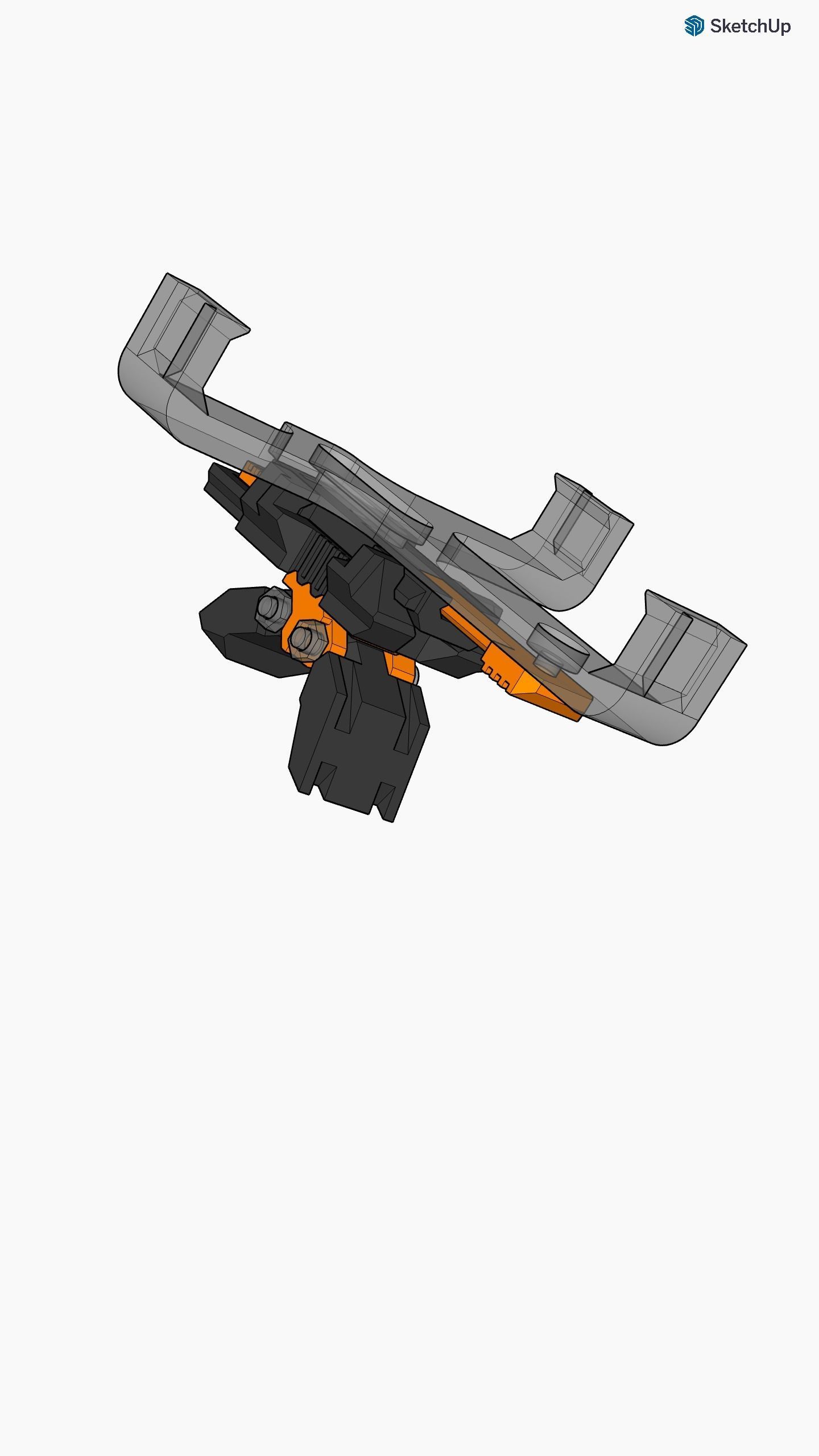 modular Bike-Mount --diverse handlebars-- Free 3D print model_8