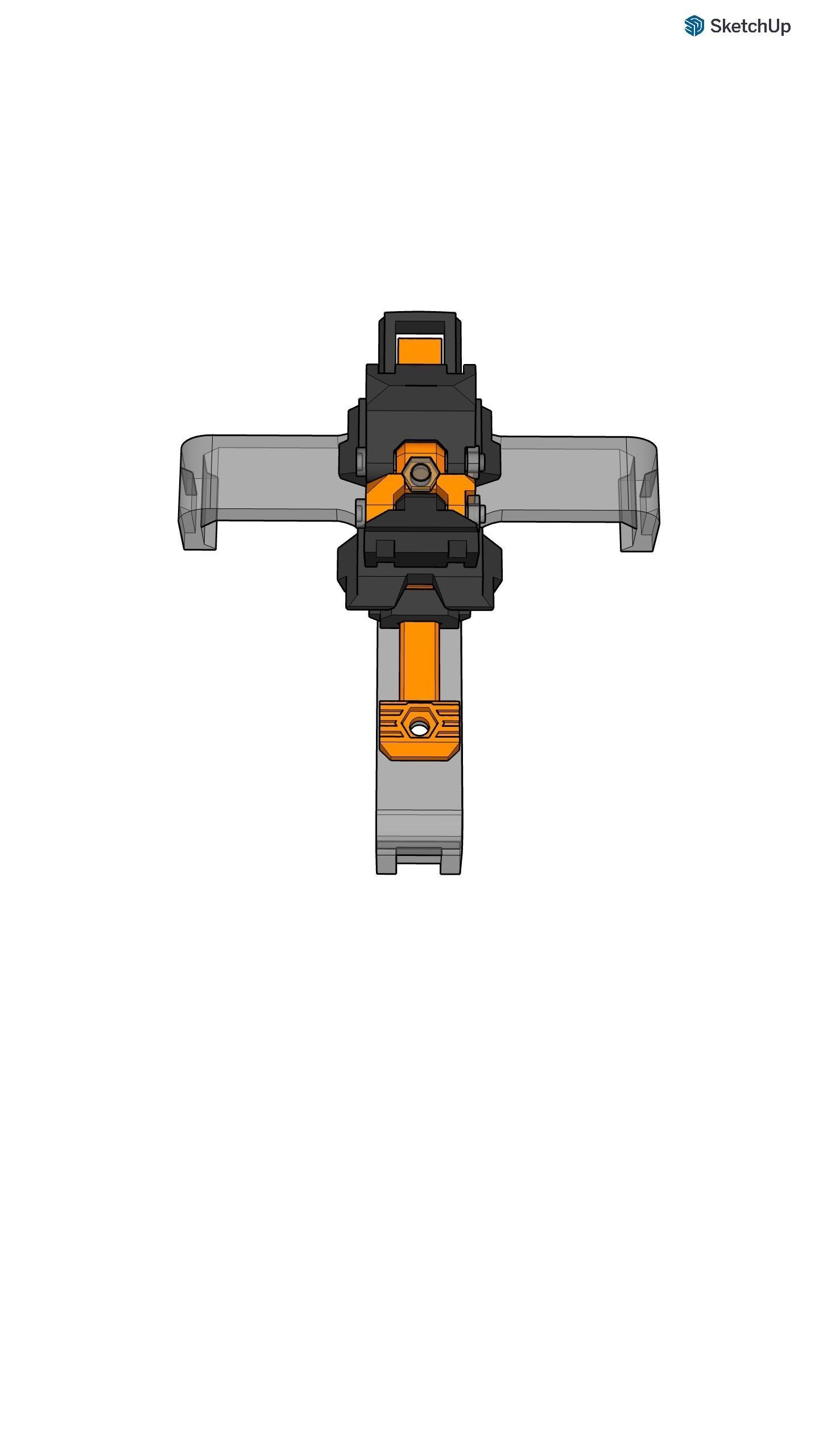 modular Bike-Mount --diverse handlebars-- Free 3D print model_6
