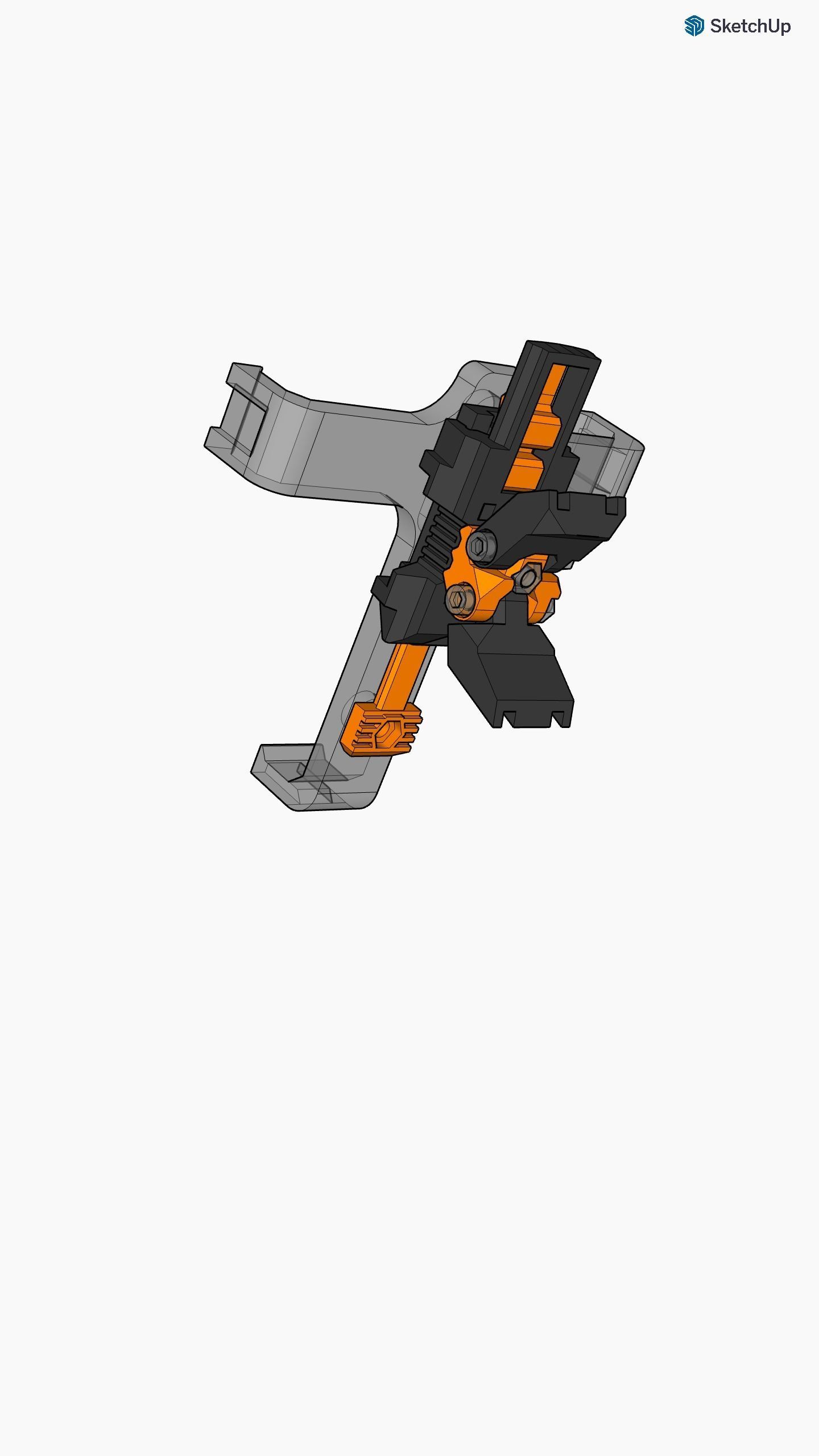 modular Bike-Mount --diverse handlebars-- Free 3D print model_5