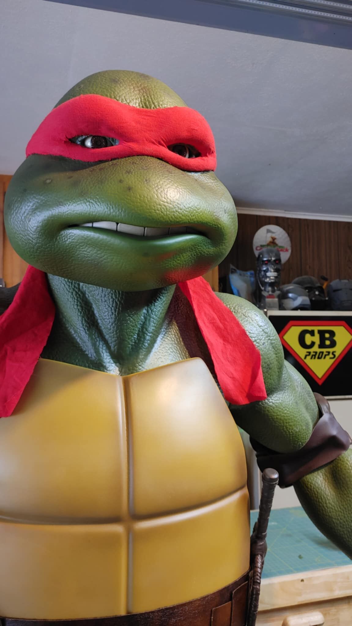 3D Print Model Raphael cosplay Movie Ninja Turtle STL TMNT 3D model_40