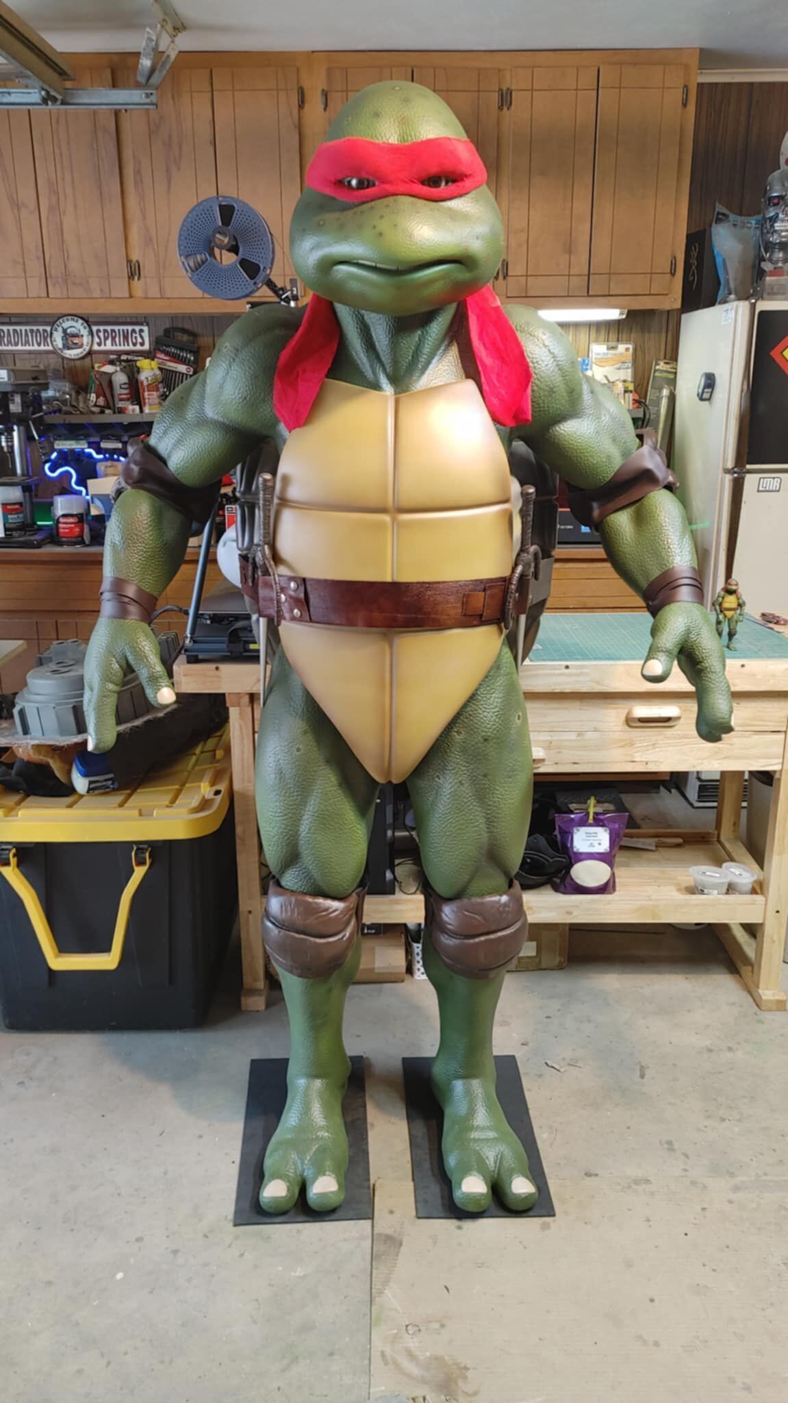 3D Print Model Raphael cosplay Movie Ninja Turtle STL TMNT 3D model_34