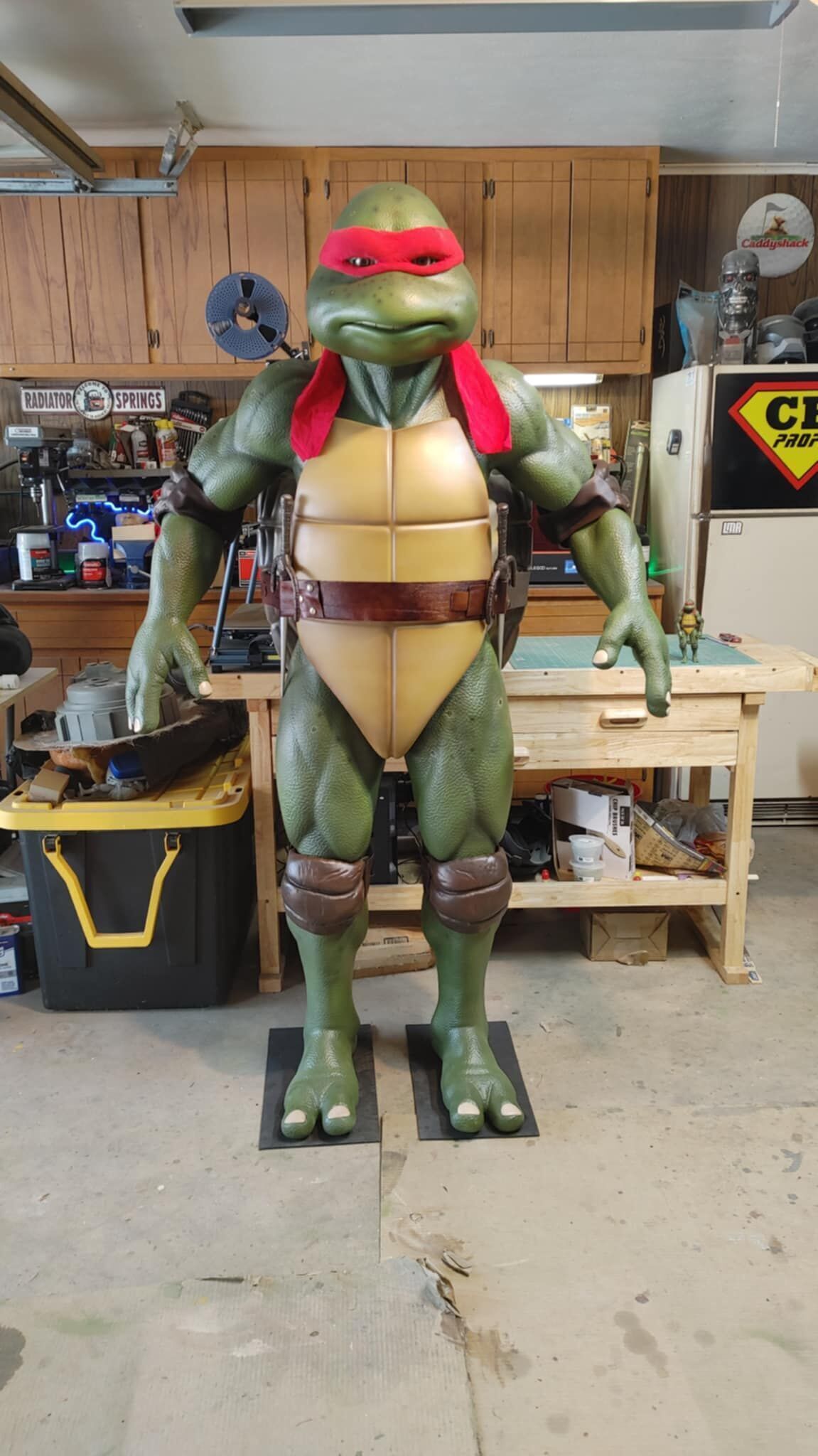 3D Print Model Raphael cosplay Movie Ninja Turtle STL TMNT 3D model_38