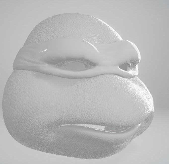 3D Print Model Raphael cosplay Movie Ninja Turtle STL TMNT 3D model_13