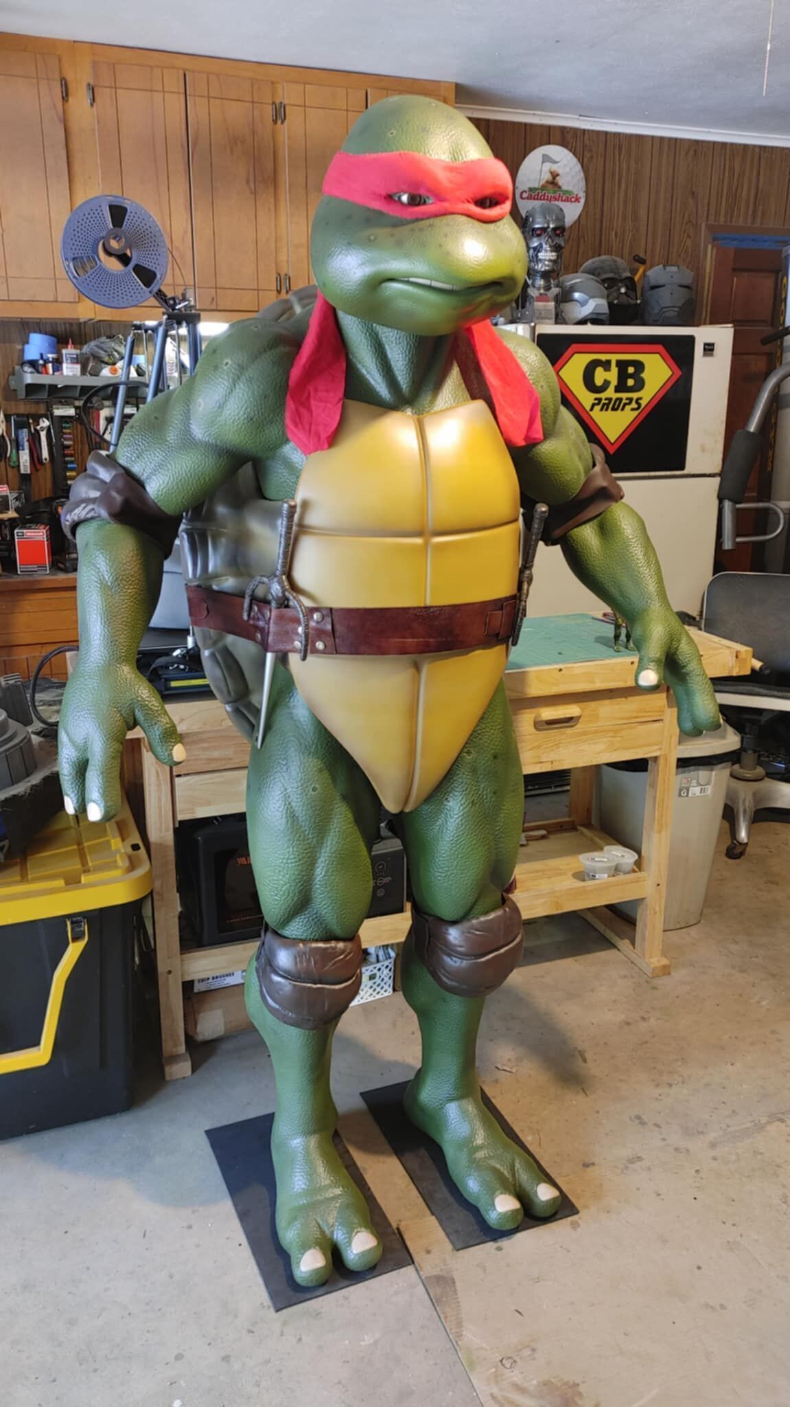 3D Print Model Raphael cosplay Movie Ninja Turtle STL TMNT 3D model_39