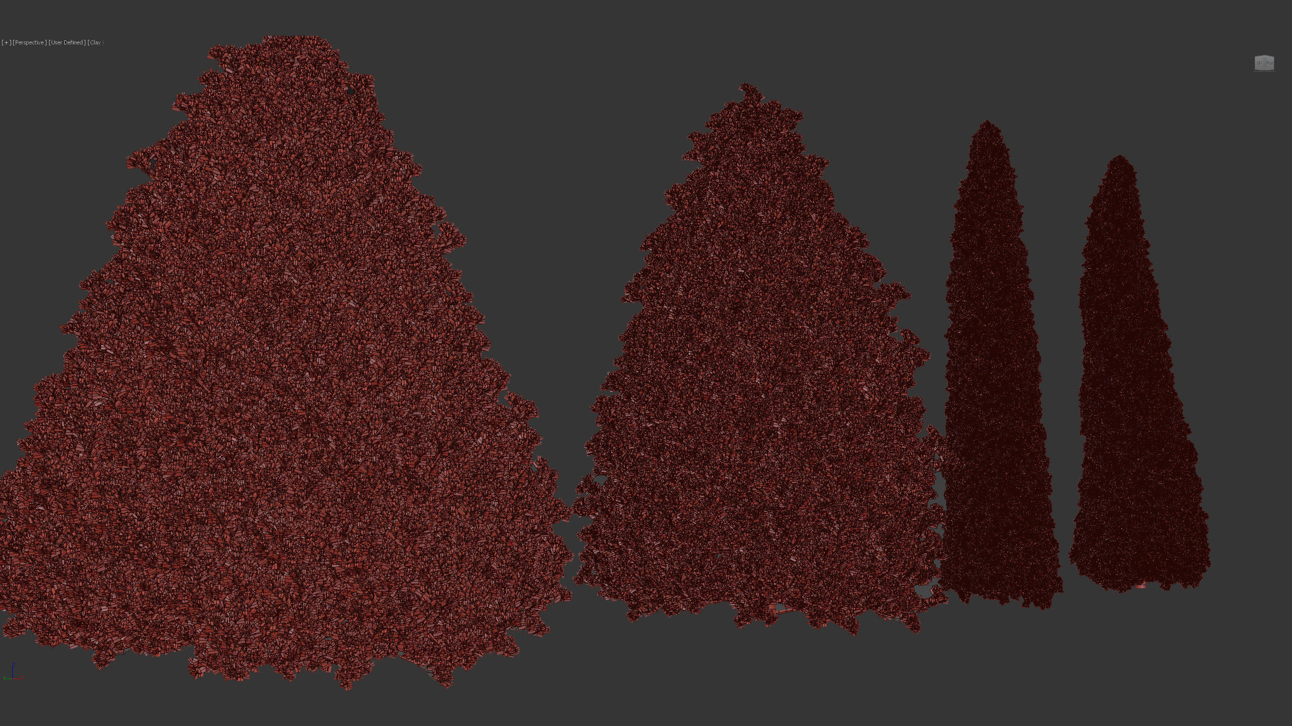 Juniperus virginiana Eastern red cedar 3D model_8