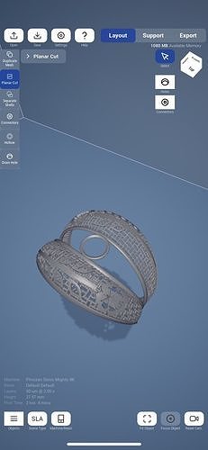 ring gold 3D print model