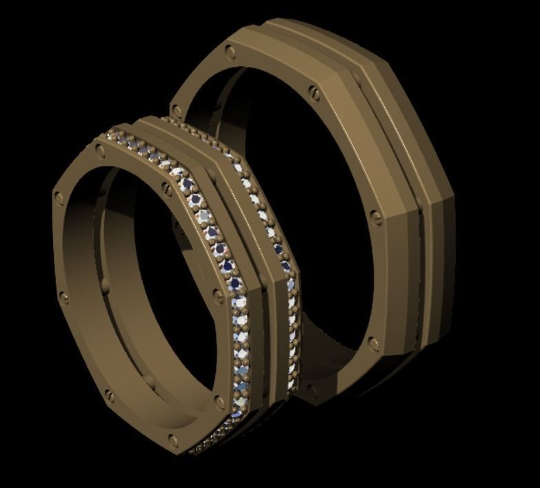 Ring rk107 3D print model_16