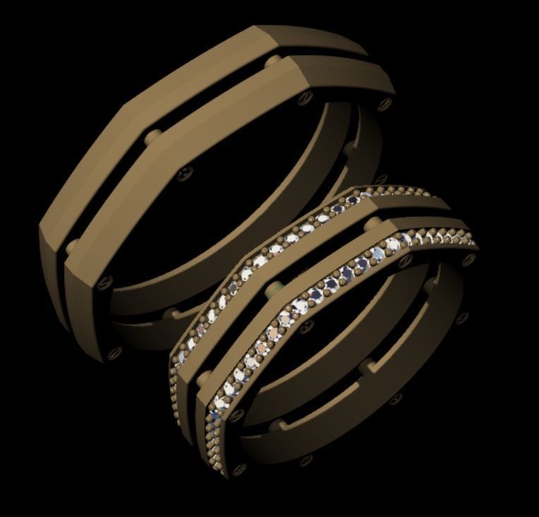 Ring rk107 3D print model_13