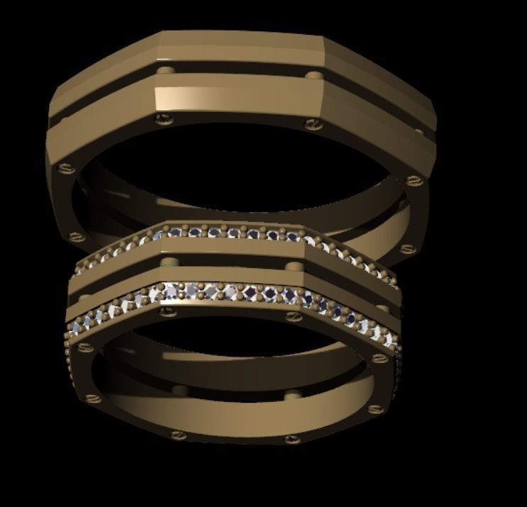 Ring rk107 3D print model_15