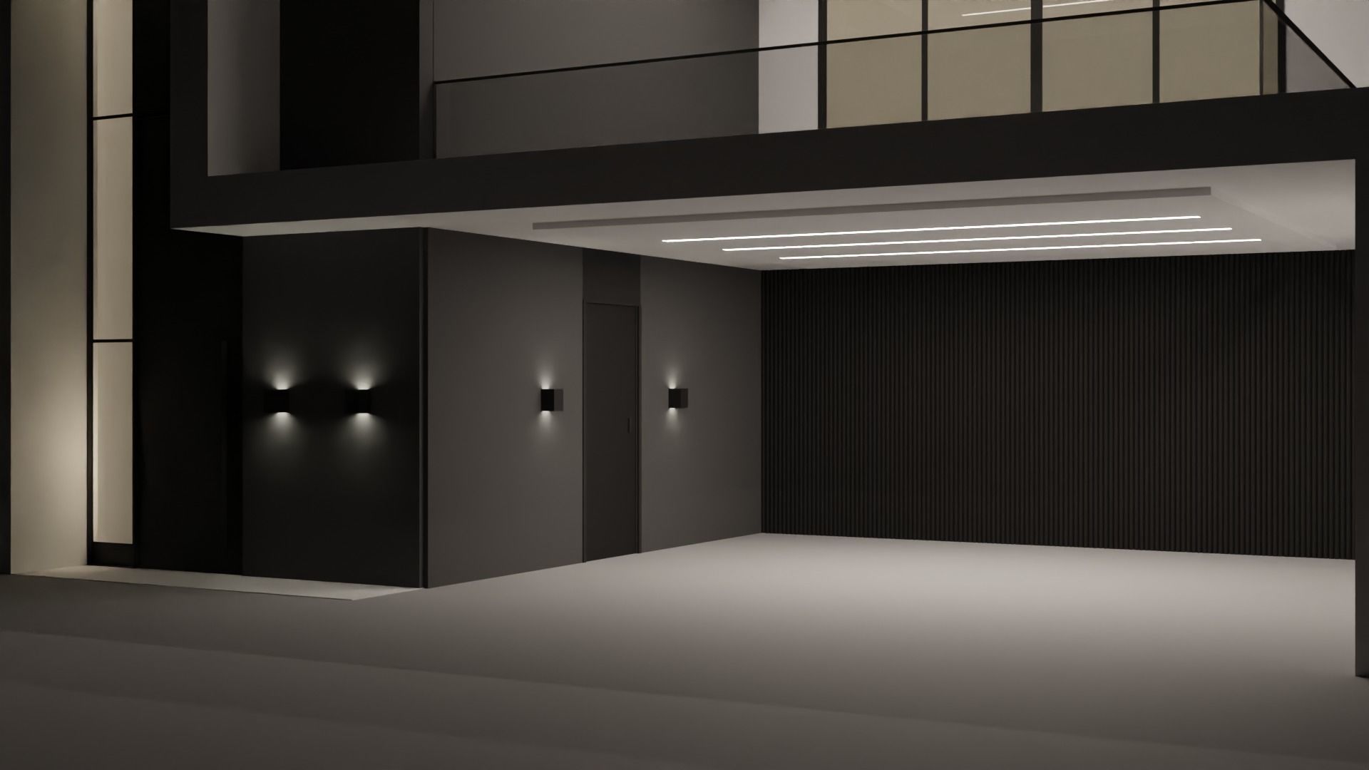 high-tech style house 3D model_7