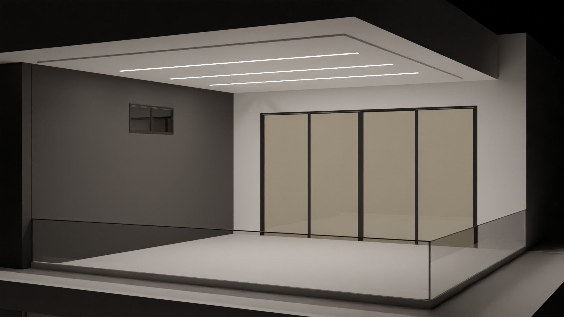 high-tech style house 3D model_5