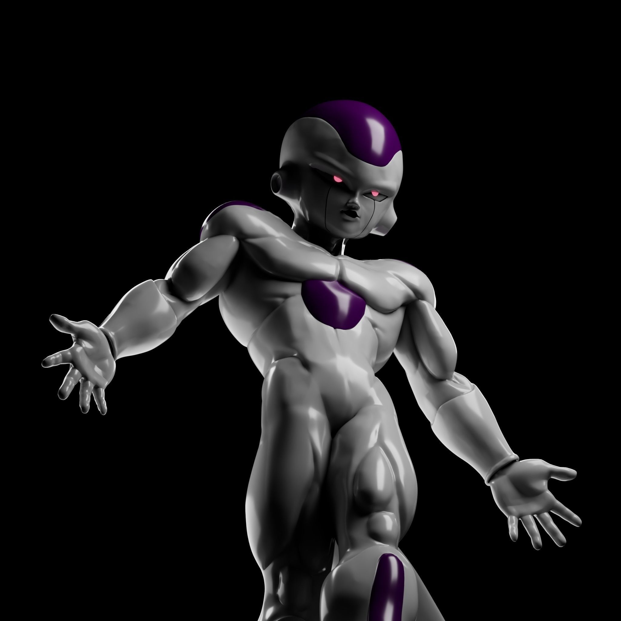 Frieza - DragonBall Z 3D print model_3