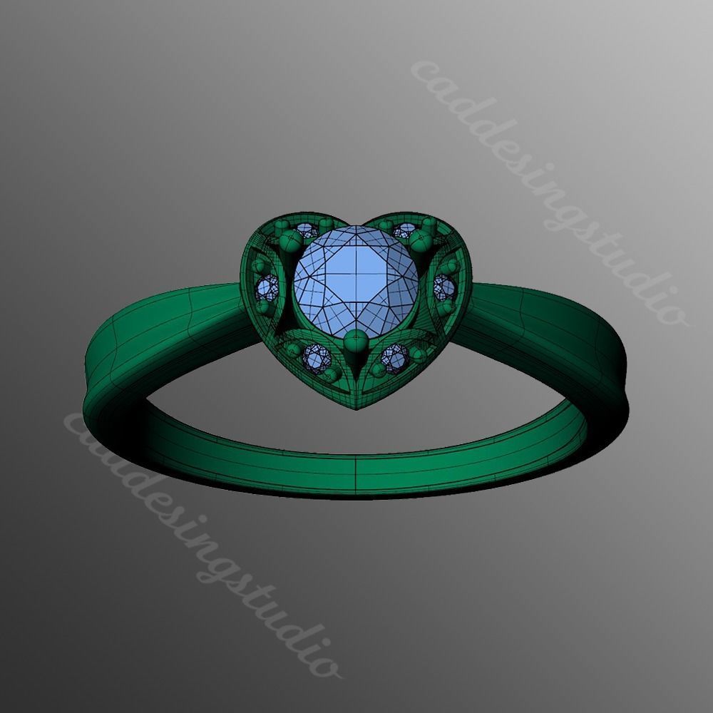 Ring rk112 3D print model_2