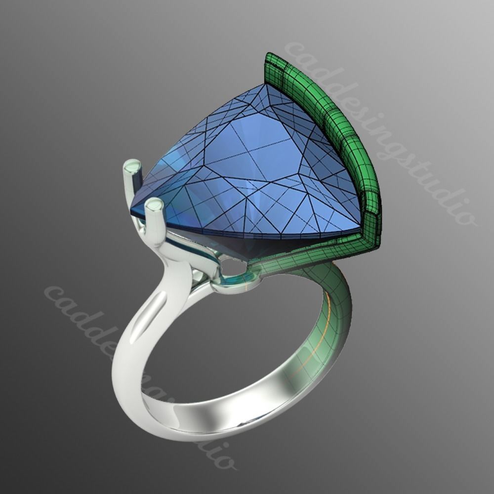 Ring rk113 3D print model_1