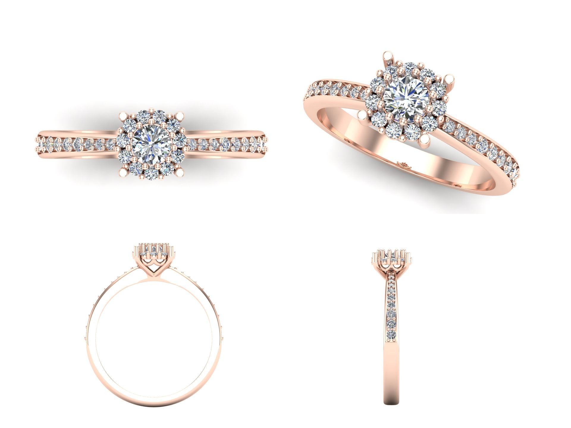 Ring rk114 3D print model_3