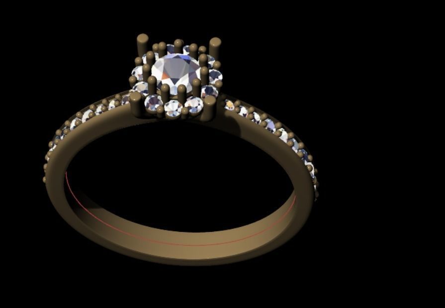 Ring rk114 3D print model_19