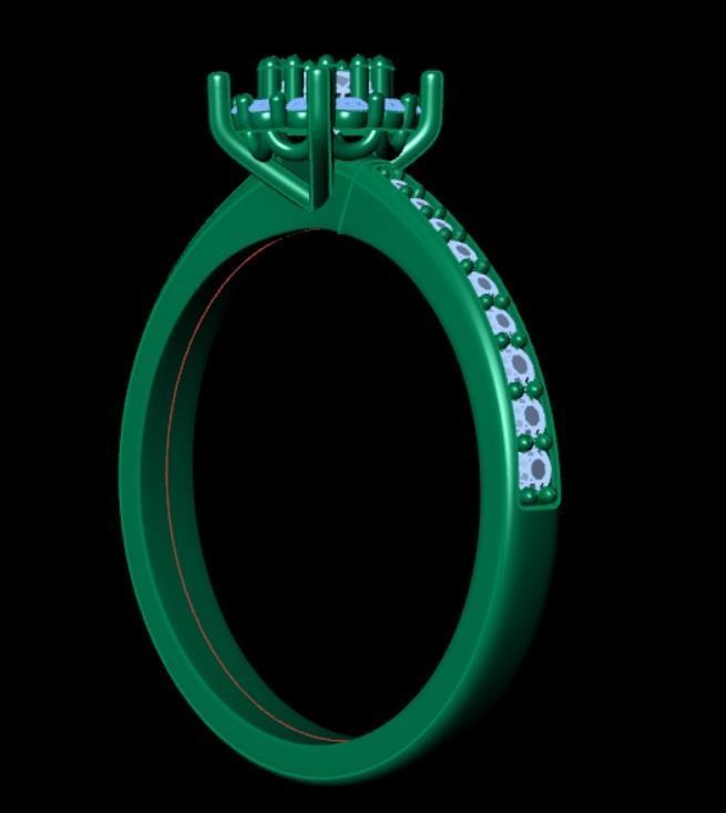 Ring rk114 3D print model_10