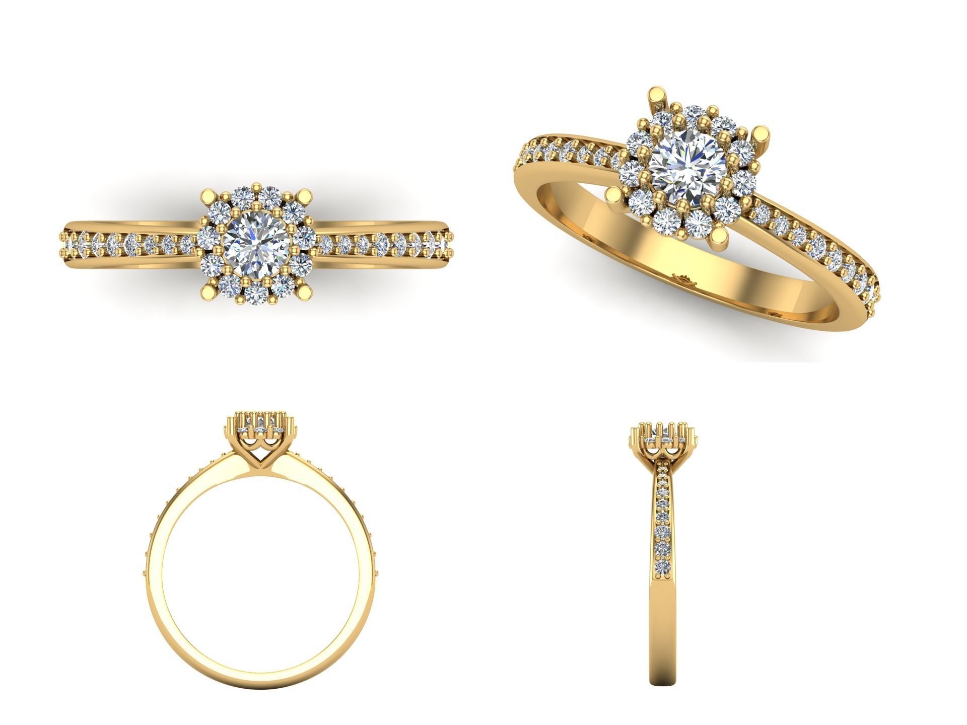 Ring rk114 3D print model_4