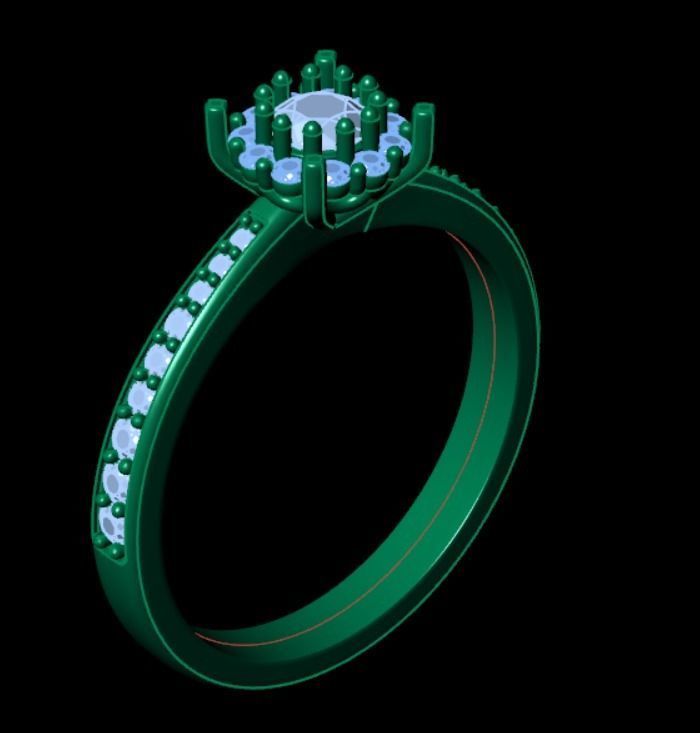 Ring rk114 3D print model_12