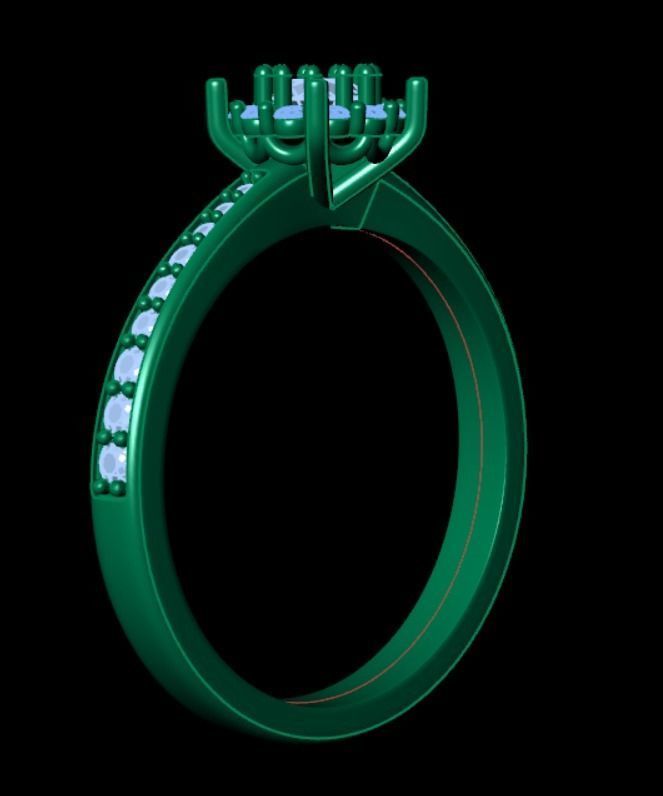 Ring rk114 3D print model_13