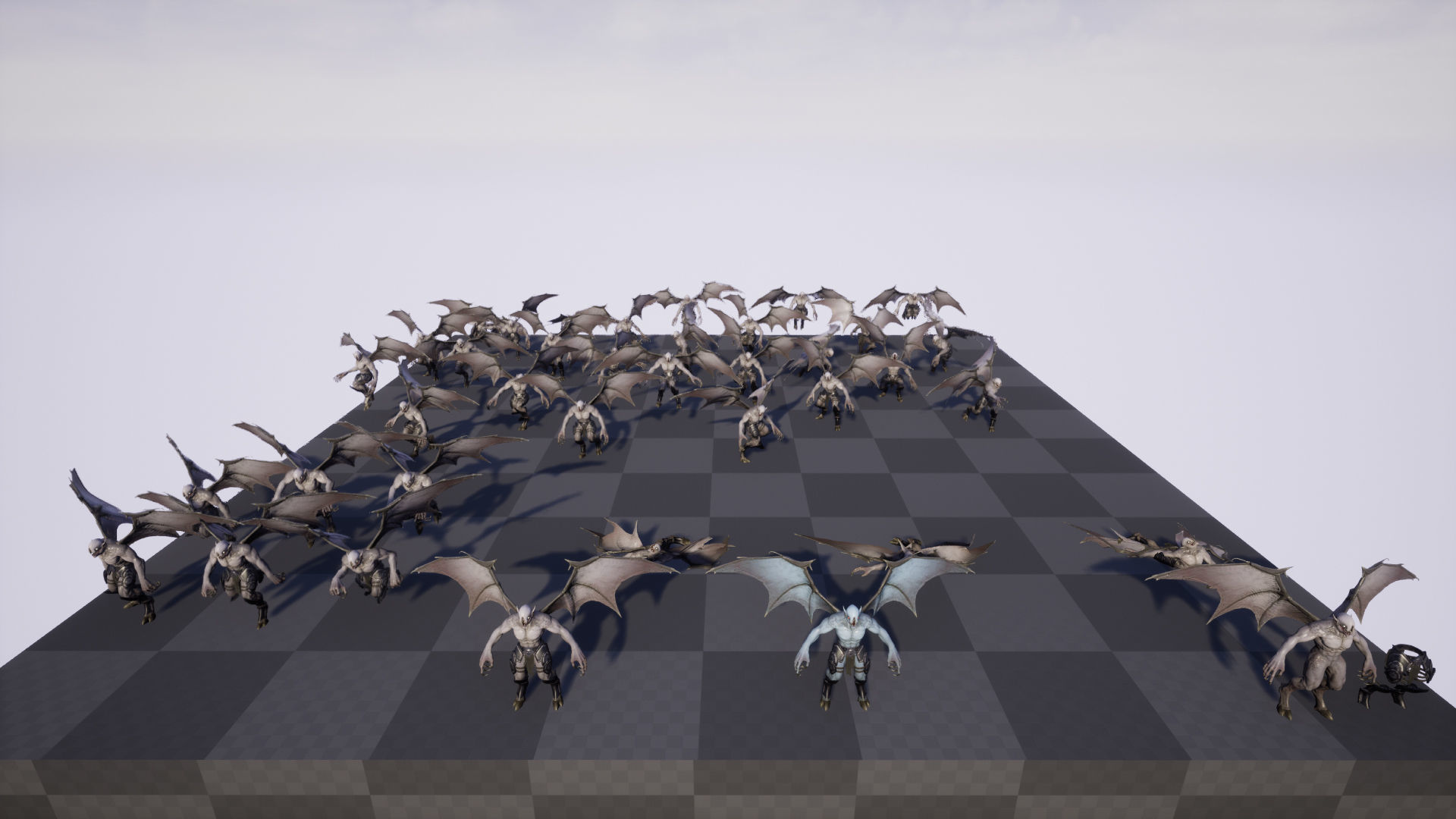 Night Demon Low-poly 3D model_18