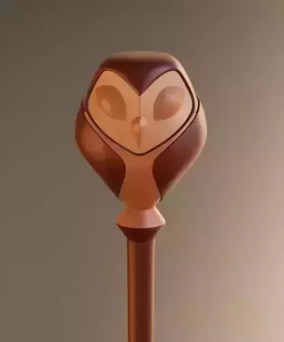 OWLBERT PALISMAN 3D print model
