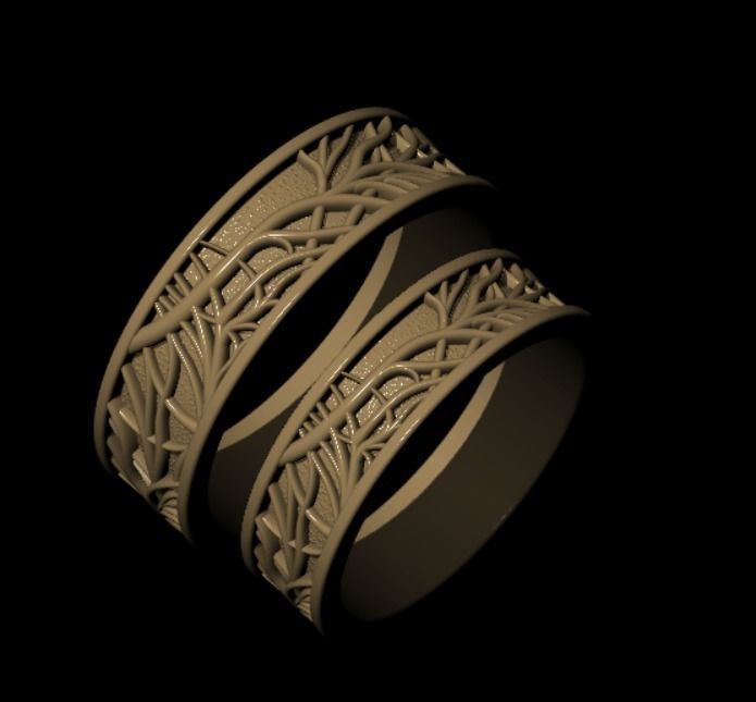 Ring rk116 3D print model_18