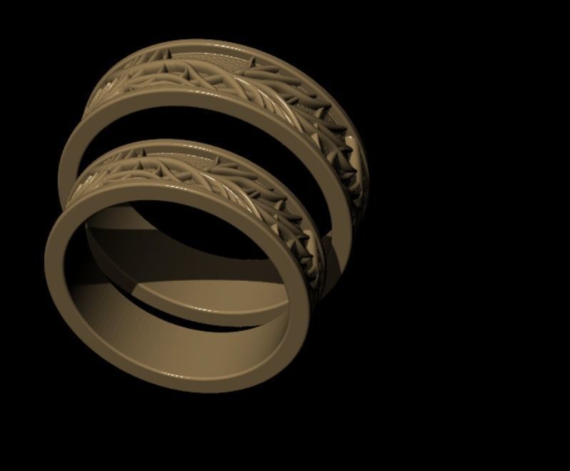 Ring rk116 3D print model_15