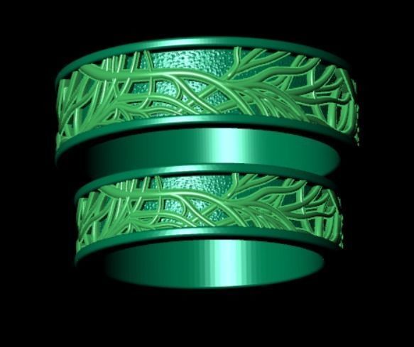 Ring rk116 3D print model_11