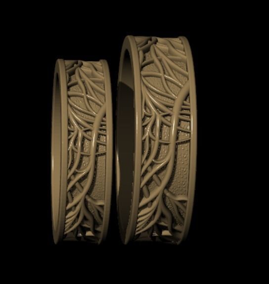 Ring rk116 3D print model_14