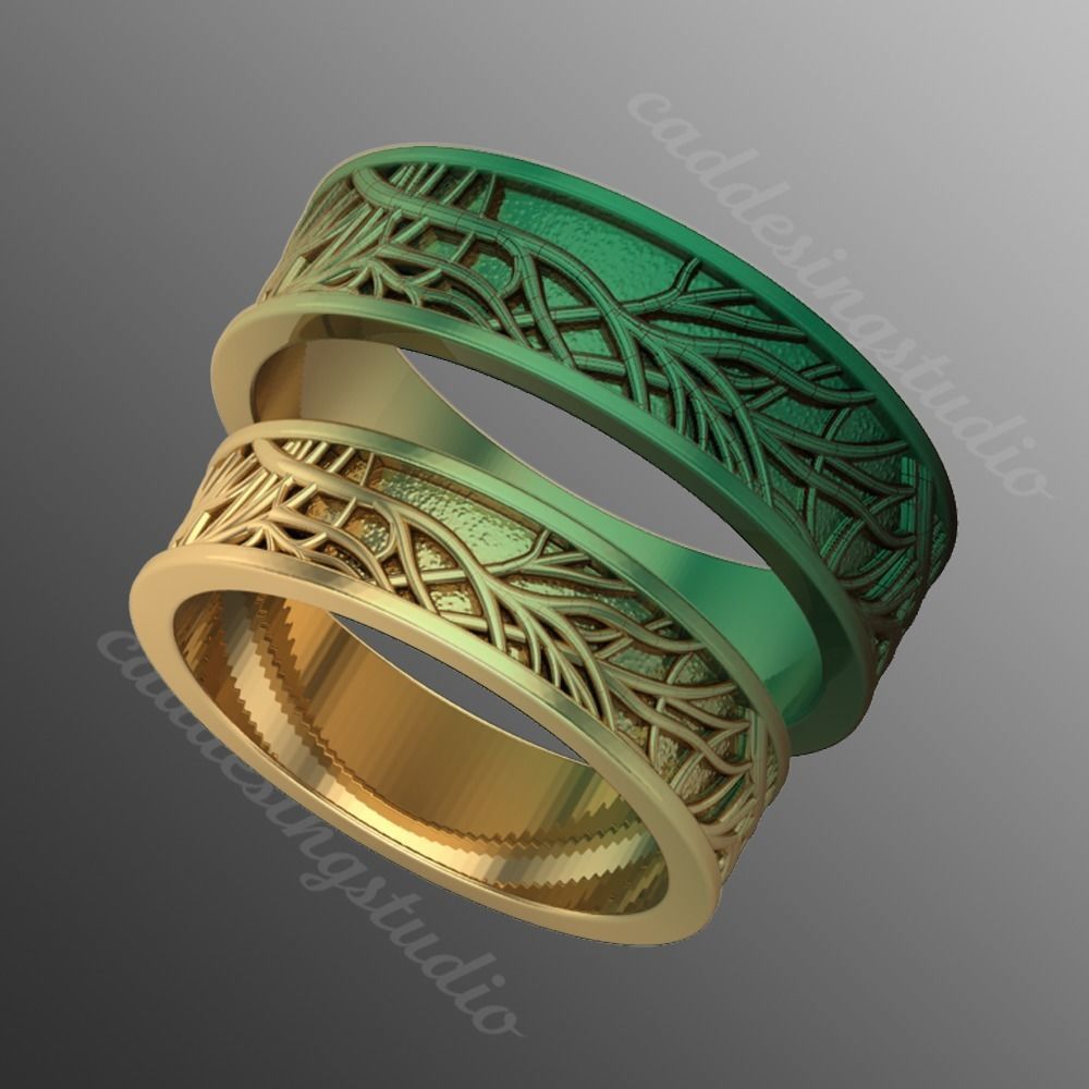 Ring rk116 3D print model_1