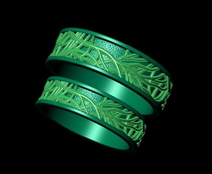 Ring rk116 3D print model_8