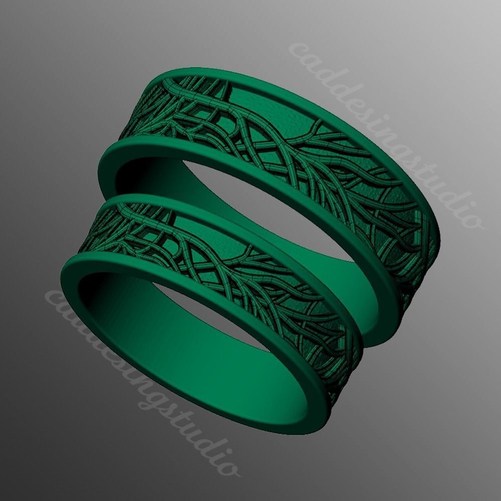 Ring rk116 3D print model_2