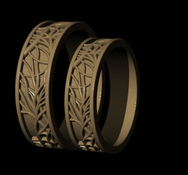 Ring rk116 3D print model_17