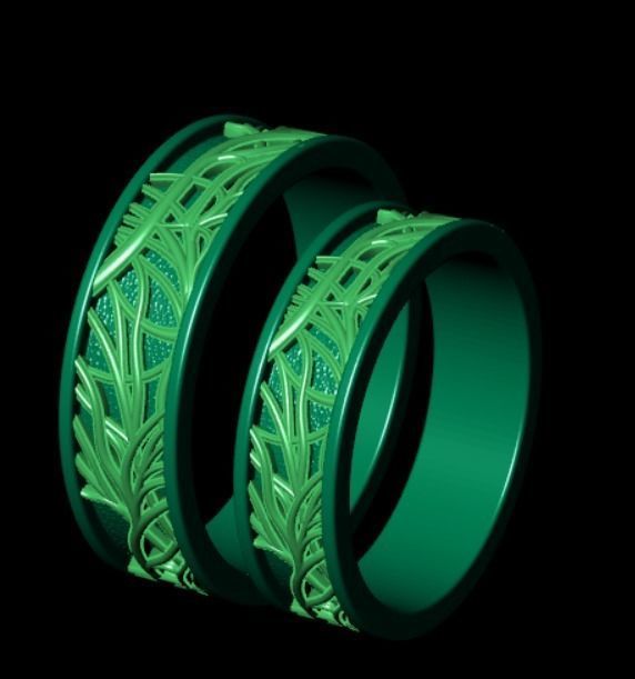 Ring rk116 3D print model_12