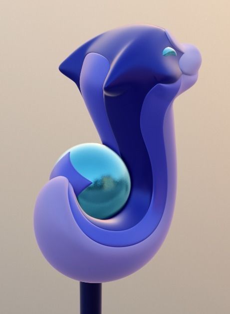 STRINGBEAN PALISMAN 3D print model_1