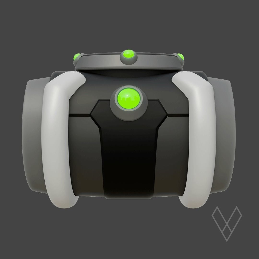 CLASSIC OMNITRIX 3D print model_3
