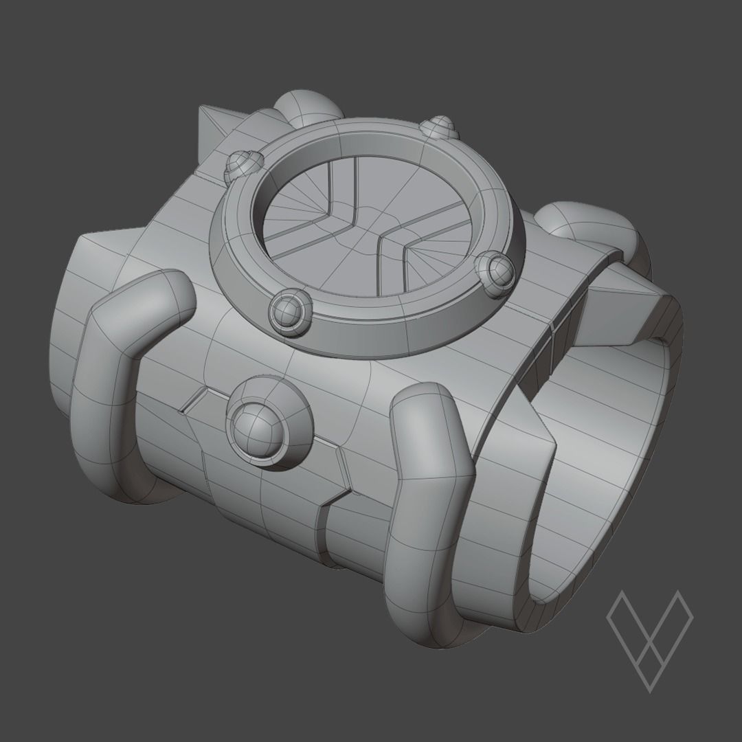 CLASSIC OMNITRIX 3D print model_4