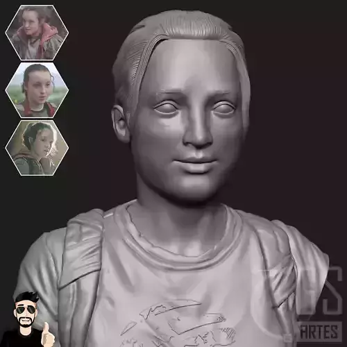 ELLIE - THE LAST OF US - BELLA RAMSEY - 3D PRINT 3D print model
