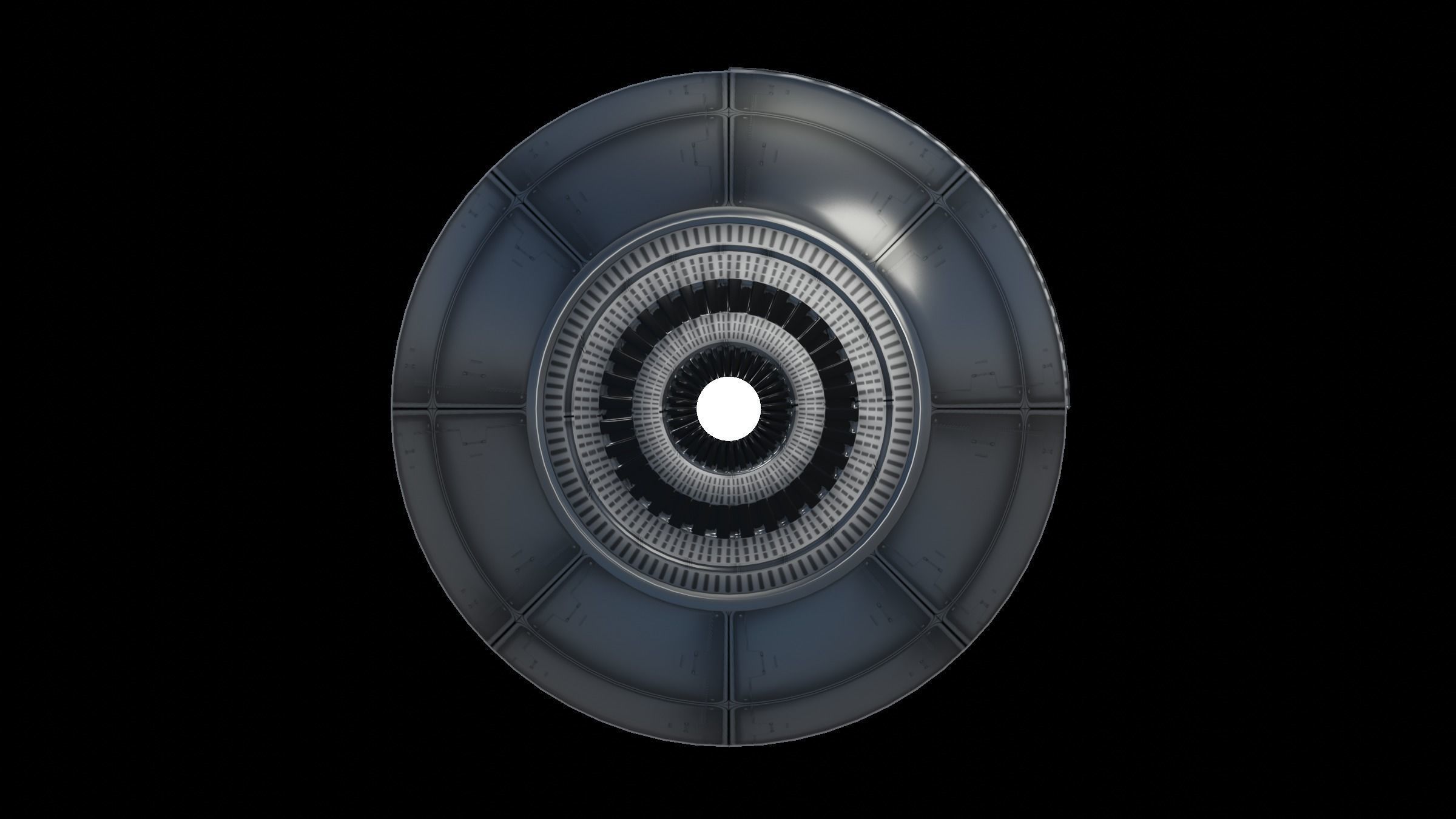 SurveyorDroneMKI Low-poly 3D model_3