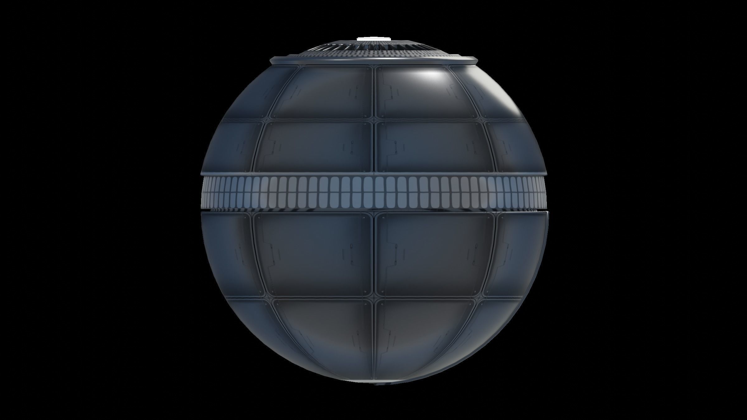 SurveyorDroneMKI Low-poly 3D model_4