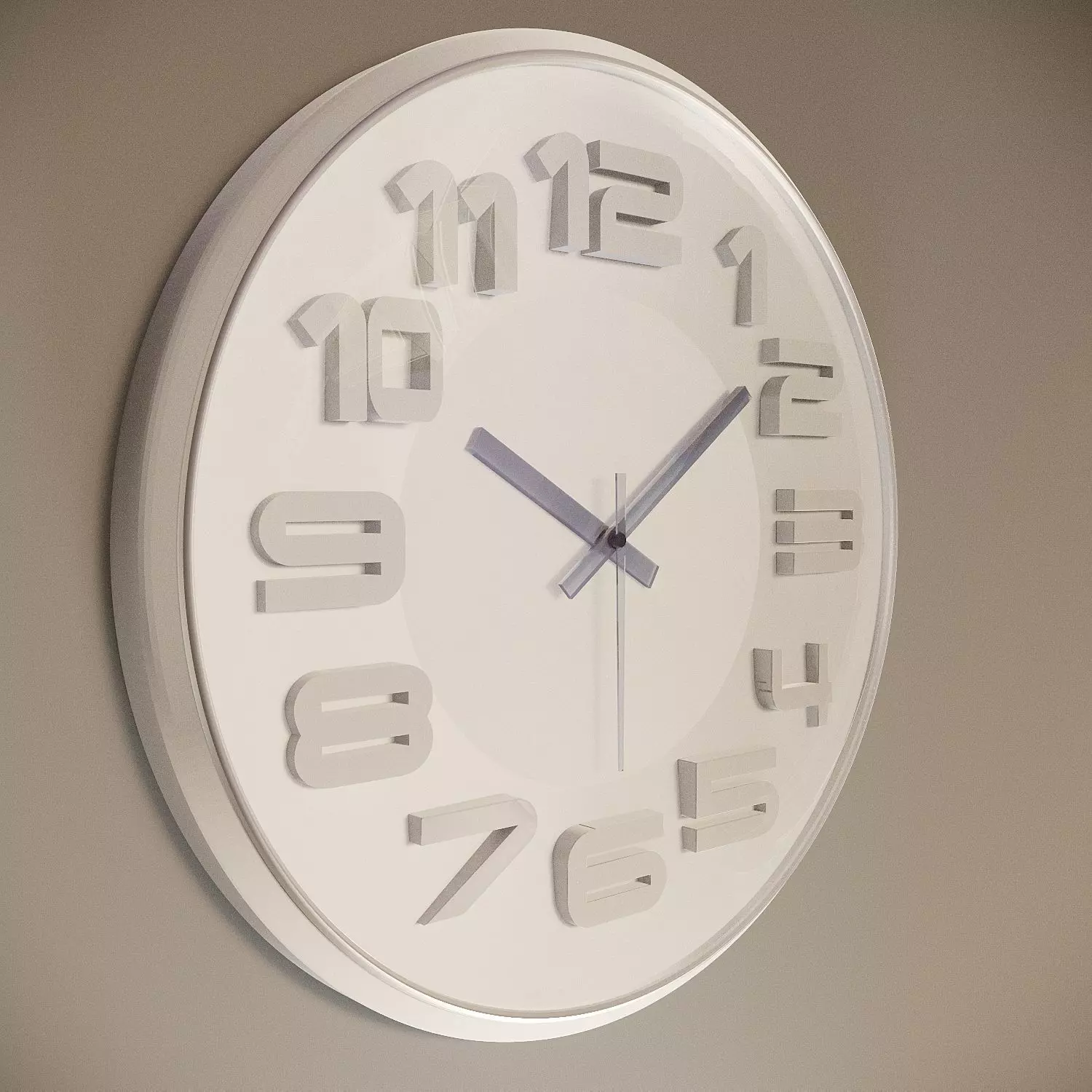 Wall Clock Free 3D model