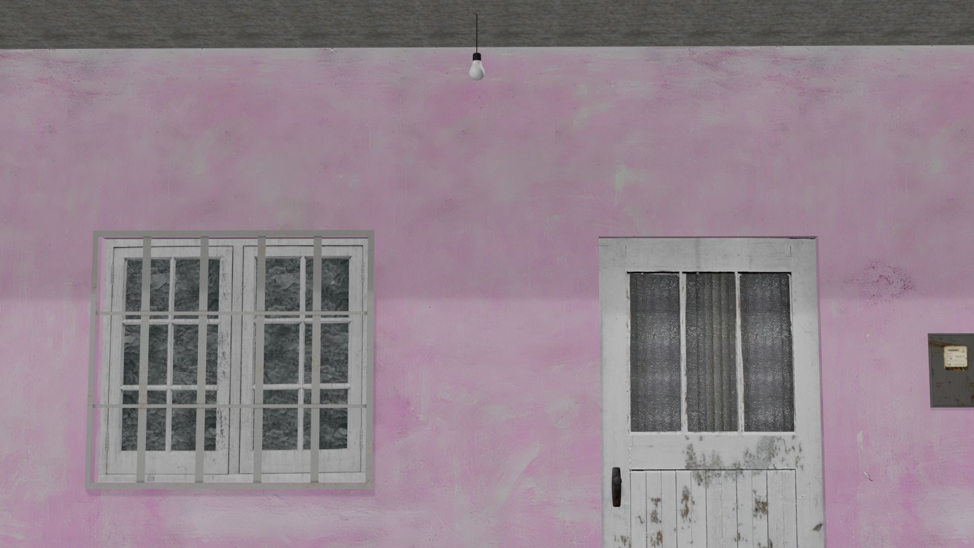 Pack Of Slum Houses 2 - 58 houses Low-poly 3D model_33