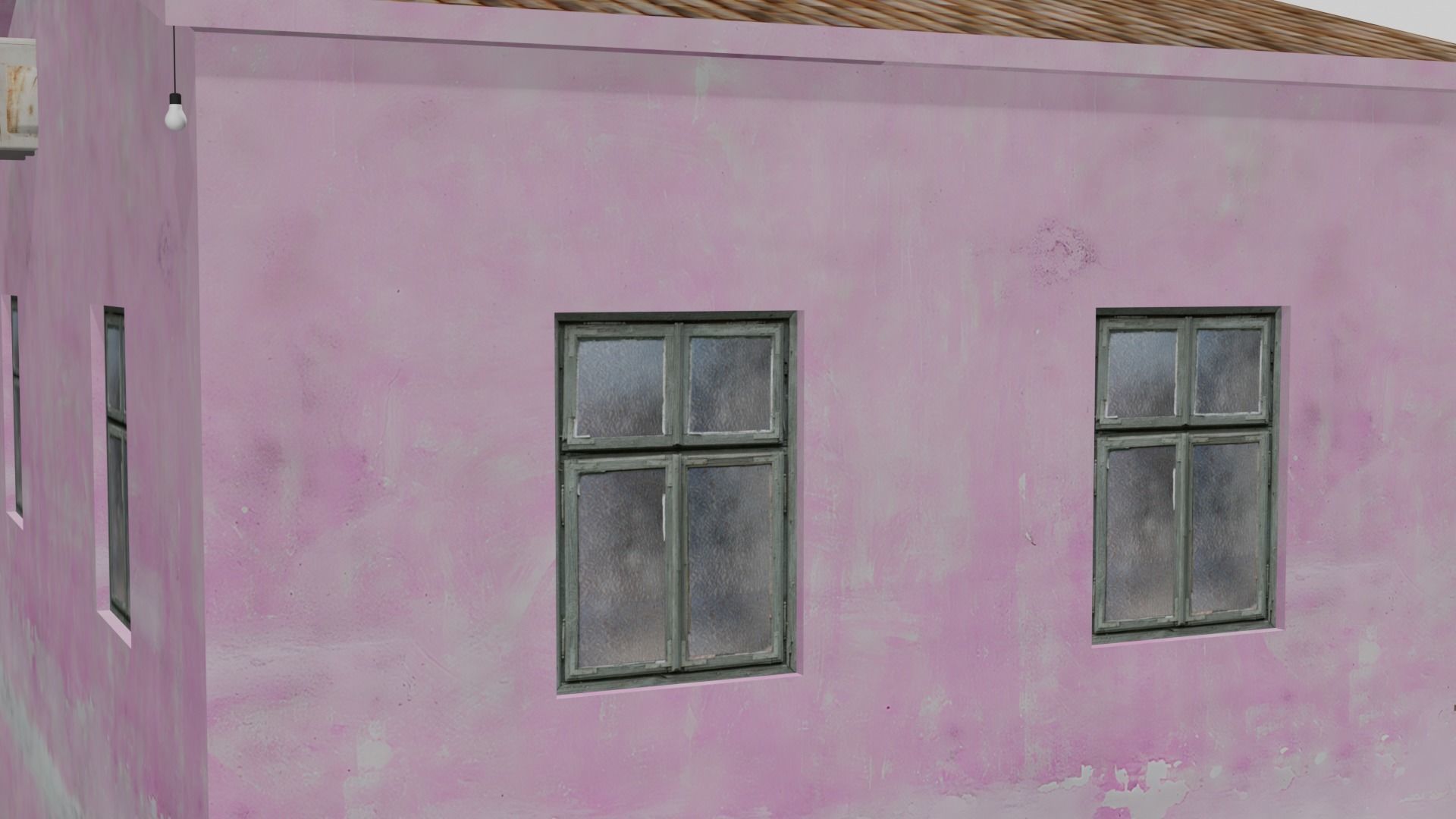 Pack Of Slum Houses 2 - 58 houses Low-poly 3D model_27