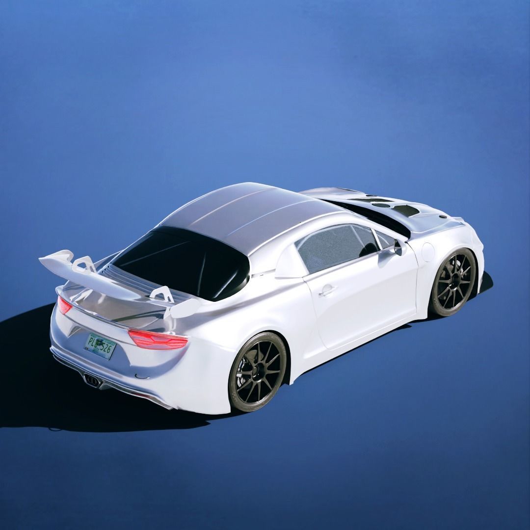 Alpine A110 GT4 2019 3D model_2