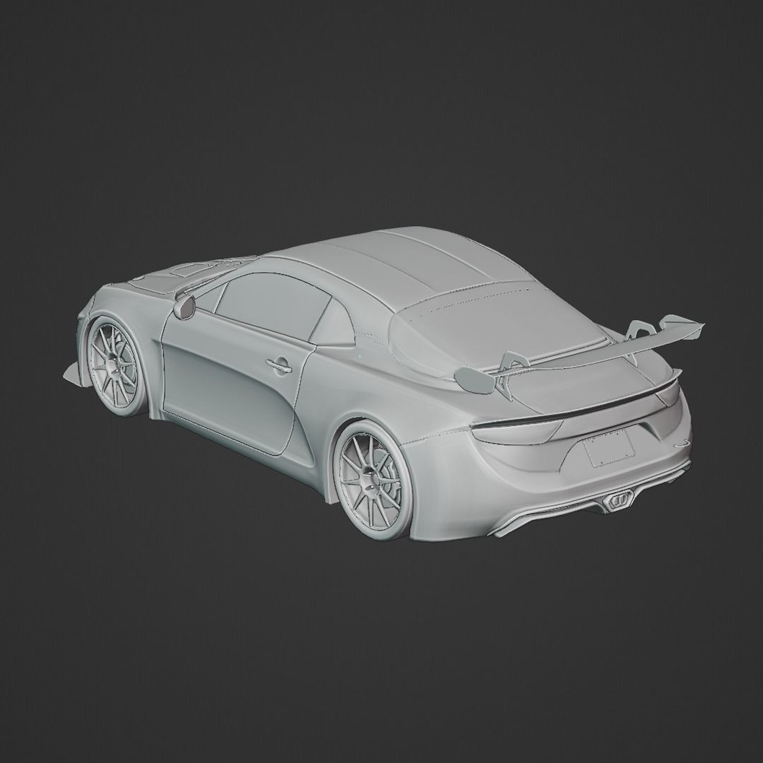 Alpine A110 GT4 2019 3D model_6