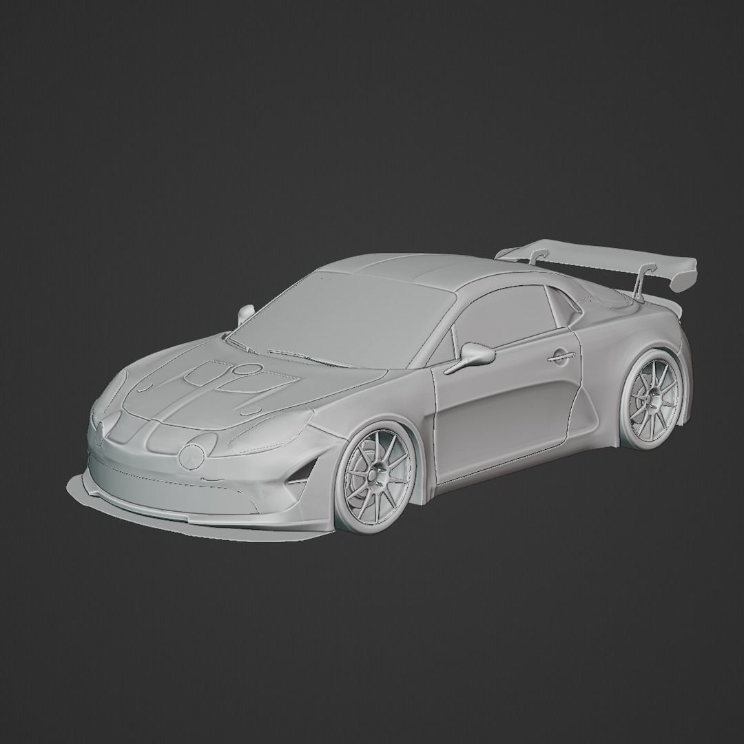 Alpine A110 GT4 2019 3D model_5